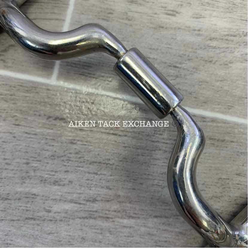 Myler Medium Wide Ported Barrel Eggbutt W/ Hooks 5" – Aiken Tack Exchange